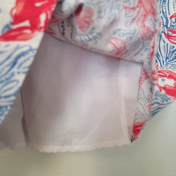 Tommy Bahama Girl Kids Sz 5 Lobster Dress Coastal Beachy Vacation Cruise 4-5 yrs - Picture 7 of 10